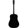 Fender CD-60s Blk Dreadnought Solid Spruce Top Walnut Fingerboard Acoustic Guitar Black 0970110006