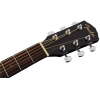 Fender CD-60s Blk Dreadnought Solid Spruce Top Walnut Fingerboard Acoustic Guitar Black 0970110006