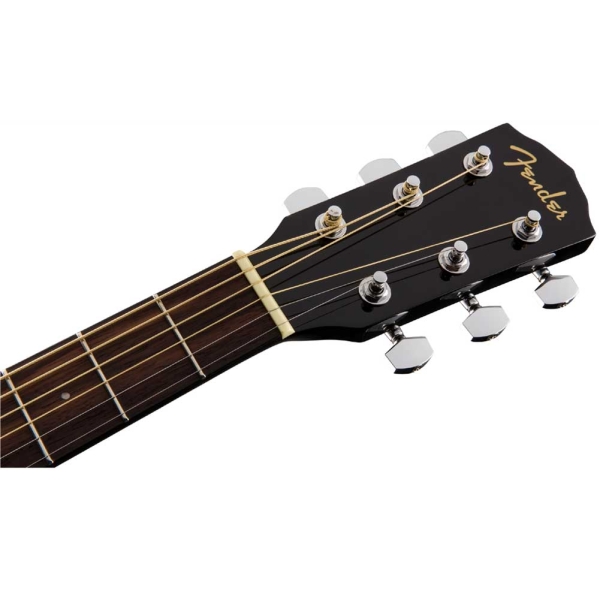 Fender CD-60s Blk Dreadnought Solid Spruce Top Walnut Fingerboard Acoustic Guitar Black 0970110006