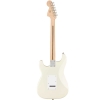 Fender Squier Affinity Stratocaster Indian Maple Fingerboard SSS Electric Guitar with Gig Bag Olympic White 0378002505