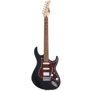 Cort G110 OPB Jatoba Fingerboard HSS Electric Guitar 6 Strings with Gig Bag Open Pore Black