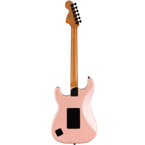 Fender Squier Contemporary Stratocaster SPP HH FR Roasted Maple Fingerboard Electric Guitar with Gig Bag Shell Pink Pearl 0370240533