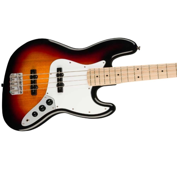 Fender Squier Affinity Jazz Bass Maple Fingerboard SS 4 String Bass guitar with Gig Bag 3-Color Sunburst 378602500