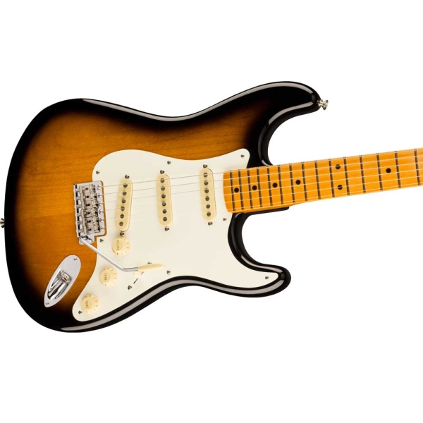 Fender Artist Eric Johnson Signature Series Stratocaster Maple Fingerboard SSS with Deluxe Blonde Hardshell Case 2 Colour Sunburst 0117702803