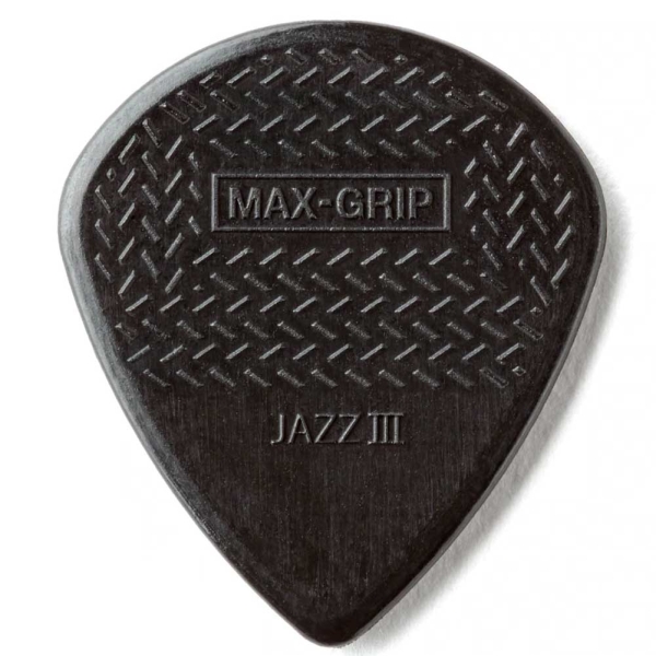 Dunlop MAX-GRIP JAZZ III Stiffo Pick 471R-3S 24 Pcs Player's Pack picks