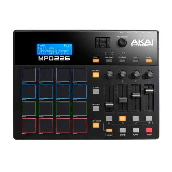 Akai Professional MPD226 Feature-Packed Highly Playable Pad Controller