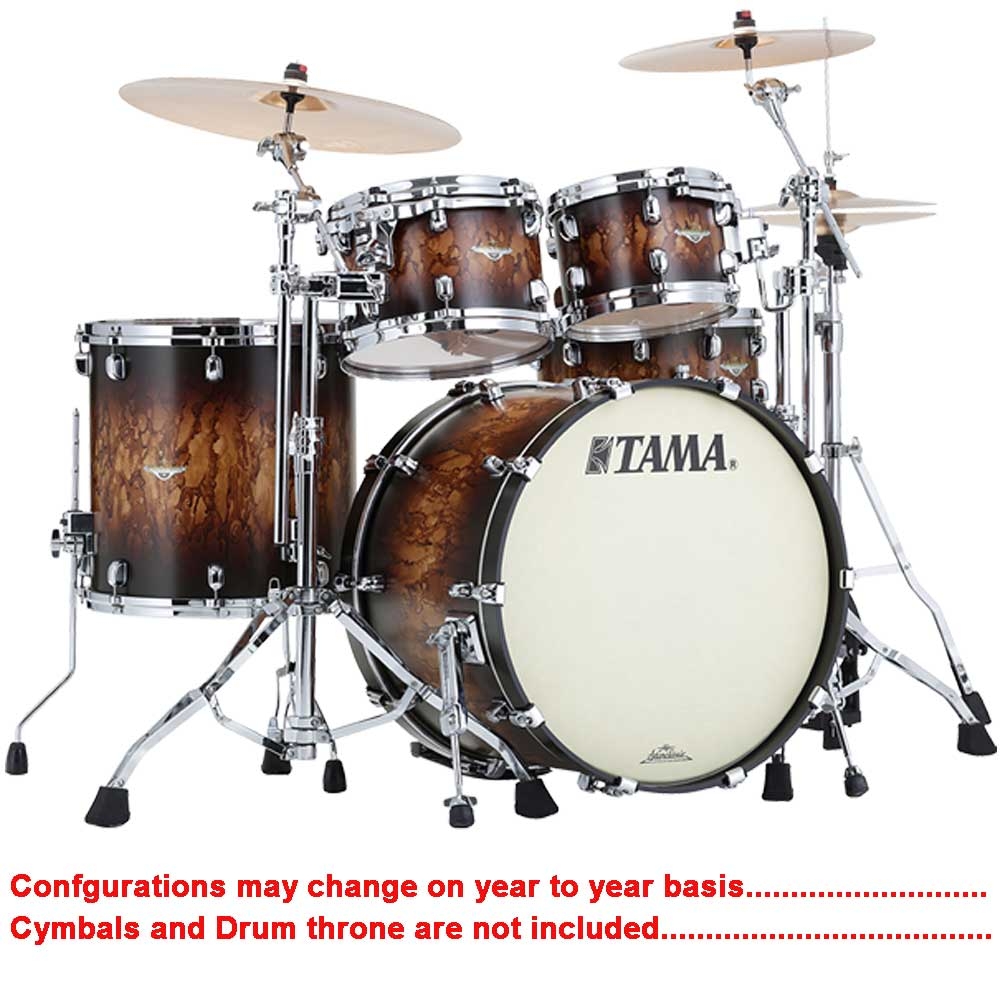 Tama Starclassic Maple MA42TZBNS MBB 5 Pcs Shell Pack Drumkit Lacquer ...