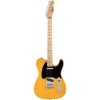 Fender Squier Sonic Telecaster Maple SS Electric Guitar with Gig Bag Butterscotch Blonde 0373453550