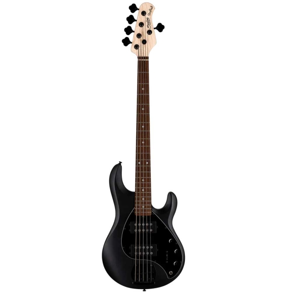 Sterling RAY5HH-SBK-J1 by Music Man Stingray Ray5HH Bass Guitar 5 String