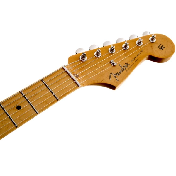 Fender Artist Dave Murray Signature Series Stratocaster Maple Fingerboard HSH with Vintage-Style Tweed Case Black 0118802806