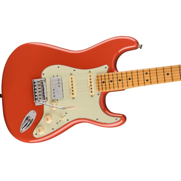 Fender Player Plus Stratocaster Maple Fingerboard HSS Electric Guitar with Gig bag Fiesta Red 0147322340
