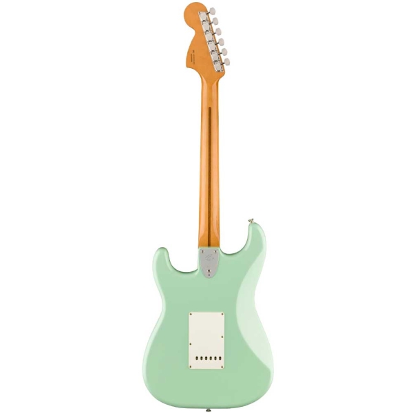 Fender Vintera II 70s Stratocaster Rosewood Fingerboard SSS Electric Guitar with Deluxe Gig Bag Surf Green 0149030357