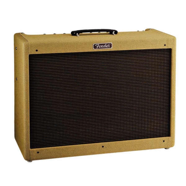 Fender Blues Deluxe Tweed 1x12 inches 2-Channel 40-watt All Tube Eminence Special Speaker Electric Guitar Combo Amplifier 2232204000