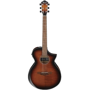 Ibanez AEWC400 AMS Aewc Series Walnut fretboard Cutaway Electro Acoustic Guitar with Gig Bag