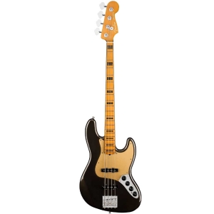 Fender American Ultra Jazz Bass Maple Fingerboard 4 String Bass Guitar with Elite Molded Case Texas Tea 0199022790