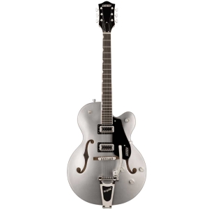 Gretsch G5420T Airline Silver Electromatic Classic Hollowbody Single Cut with Bigsby Laurel Fingerboard FT-5E Filter Tron Pickups 2506115547