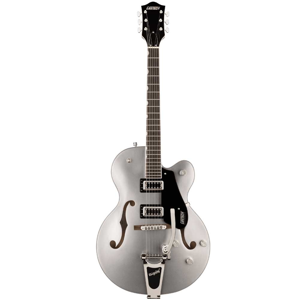 Gretsch G5420T Airline Silver Electromatic Classic Hollowbody Single Cut  with Bigsby Laurel Fingerboard FT-5E Filter Tron Pickups 2506115547 -  Musicians Cart