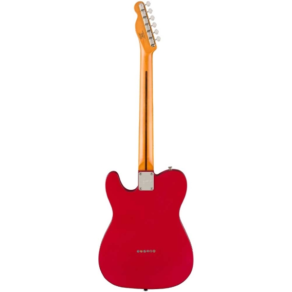 Fender Squier Classic Vibe 60s Custom Telecaster Maple Fingerboard SS Electric Guitar Satin Dakota Red 0374039554