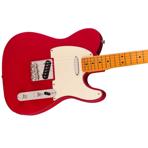 Fender Squier Classic Vibe 60s Custom Telecaster Maple Fingerboard SS Electric Guitar Satin Dakota Red 0374039554