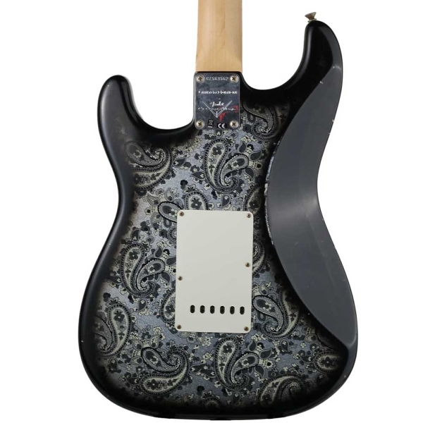 Fender American 1968 Black Paisley RELIC Stratocaster Custom Shop 2018 Limited Series Maple Fingerboard SSs Electric Guitar Black Paisley 9235000743