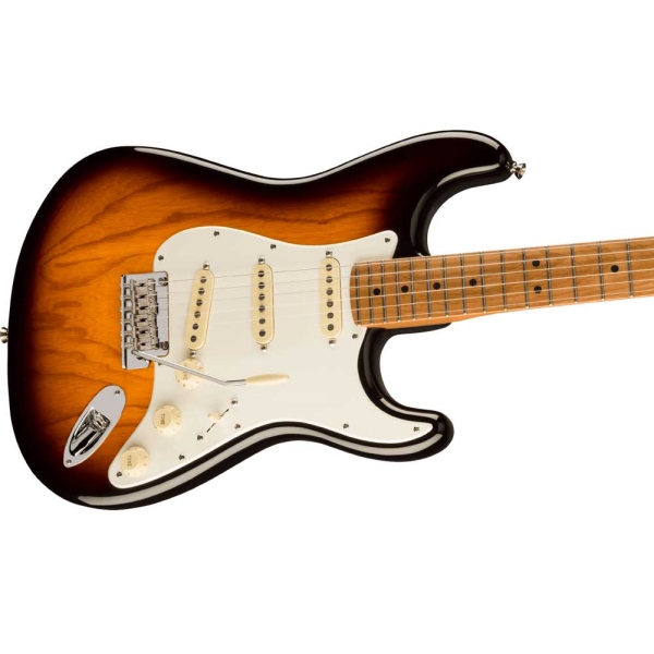 Fender American Professional II Stratocaster Maple Fingerboard SSS Electric Guitar with Deluxe Molded Case 2-Color Sunburst 0113902703