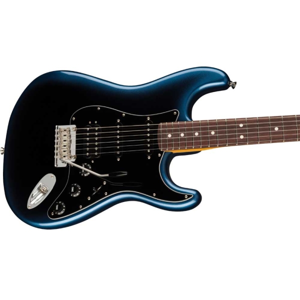 Fender American Professional II Stratocaster Rosewood Fingerboard HSS Electric Guitar with Deluxe Molded Case Dark Night 0113910761