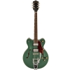 Gretsch G2622T Steel Olive Streamliner Center Block Double Cut with Bigsby Laurel Fingerboard BroadTron Pickups 2807250530