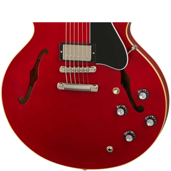 Gibson ES-335 Satin Cherry Center block Maple Semi Hollowbody Electric Guitar with Hardcase ES35S00WCNH1