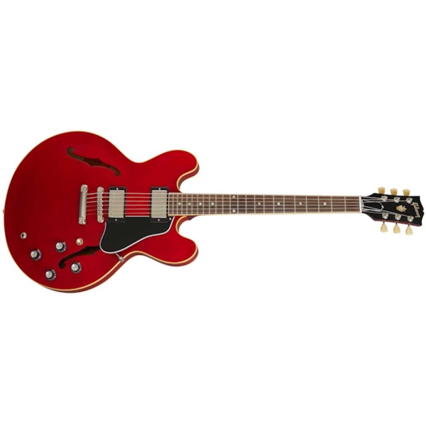 Gibson ES-335 Satin Cherry Center block Maple Semi Hollowbody Electric Guitar with Hardcase ES35S00WCNH1