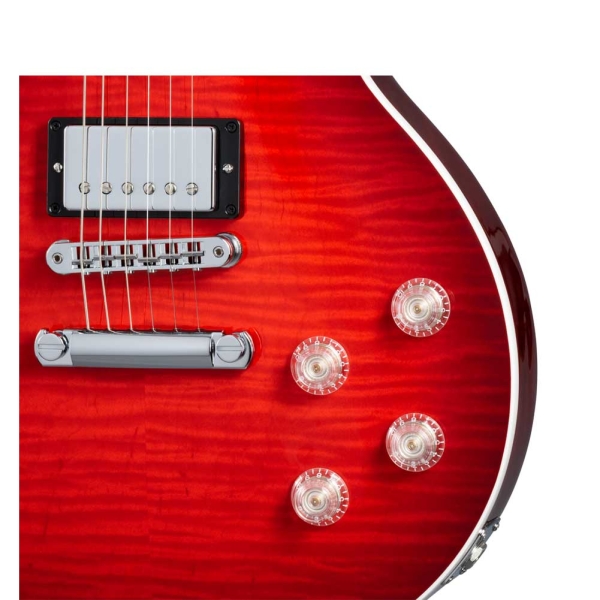 Gibson Les Paul Modern Figured Electric Guitar with Hardcase Cherry Burst LPM01B6CH1