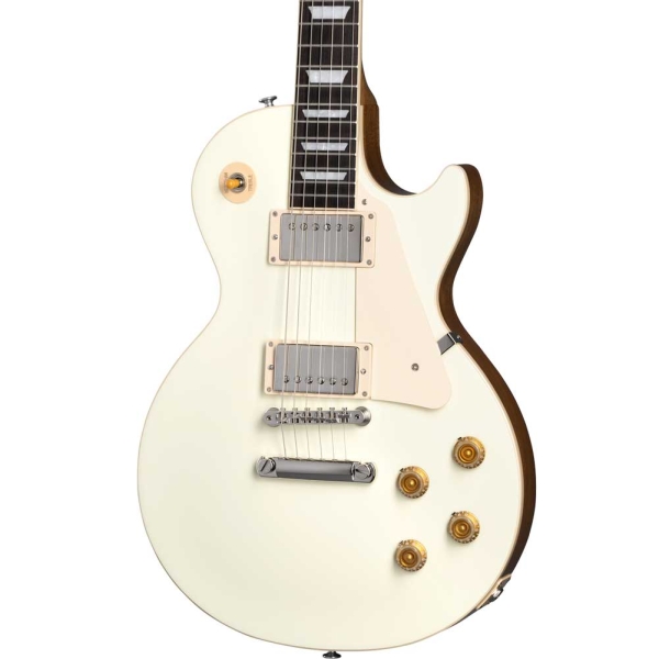 Gibson Les Paul Standard '50s Plain White Top Electric Guitar with Hardcase Classic White LPS5P00WTNH1