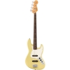 Fender Player II Jazz Bass Slab Rosewood Fingerboard JJ Bass Guitar 4 string with Gig bag Hialeah Yellow 0140480561