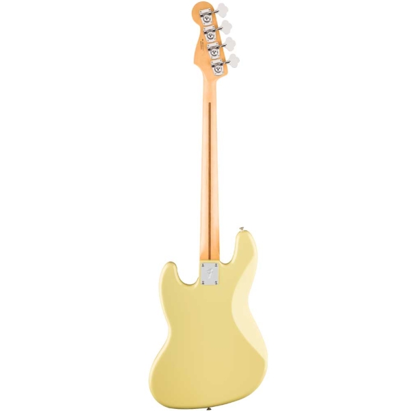 Fender Player II Jazz Bass Slab Rosewood Fingerboard JJ Bass Guitar 4 string with Gig bag Hialeah Yellow 0140480561