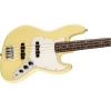 Fender Player II Jazz Bass Slab Rosewood Fingerboard JJ Bass Guitar 4 string with Gig bag Hialeah Yellow 0140480561