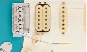 2-POINT SYNCHRONIZED TREMOLO WITH BENT STEEL SADDLES