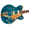 Gretsch Electromatic™ Pristine LTD Petrol Center Block Double-Cut with Bigsby® Laurel Fingerboard Semi-Hollowbody Electric Guitar with P-90E Pickups 2508630548