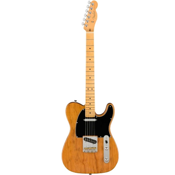 Fender American Professional II Telecaster Maple Fingerboard SS Electric Guitar with Deluxe Molded Case Natural 0113942763