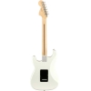 Fender American Performer Stratocaster Rosewood Fingerboard SSS Electric Guitar with Deluxe Gig Bag Satin Artic White 0114910380