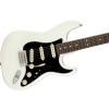 Fender American Performer Stratocaster Rosewood Fingerboard SSS Electric Guitar with Deluxe Gig Bag Satin Artic White 0114910380