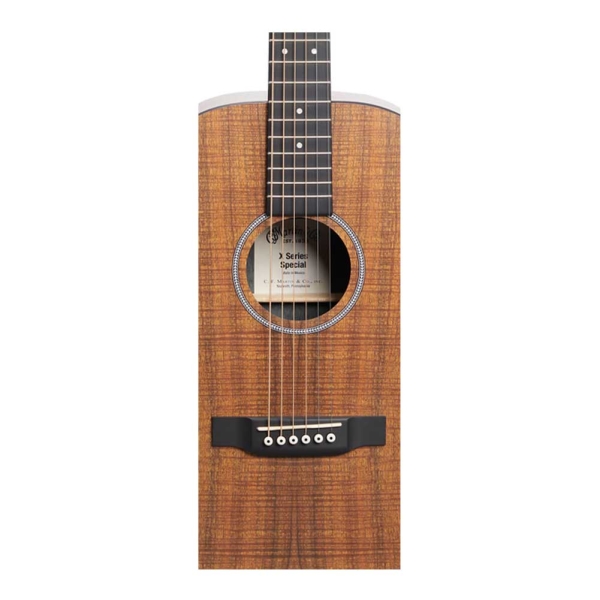 Martin X Series 0-Style Natural Koa Special Concert Acoustic Guitar with Gig Bag