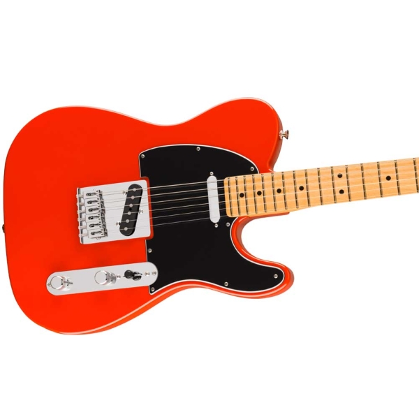 Fender Player II Telecaster Maple Fingerboard SS Electric Guitar with Gig bag Coral Red 0140552558