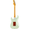 Fender American Professional II Stratocaster Thinline Limited Edition Maple Fingerboard SSS Electric Guitar with Deluxe Molded Case Transparent Surf Green 0171010735