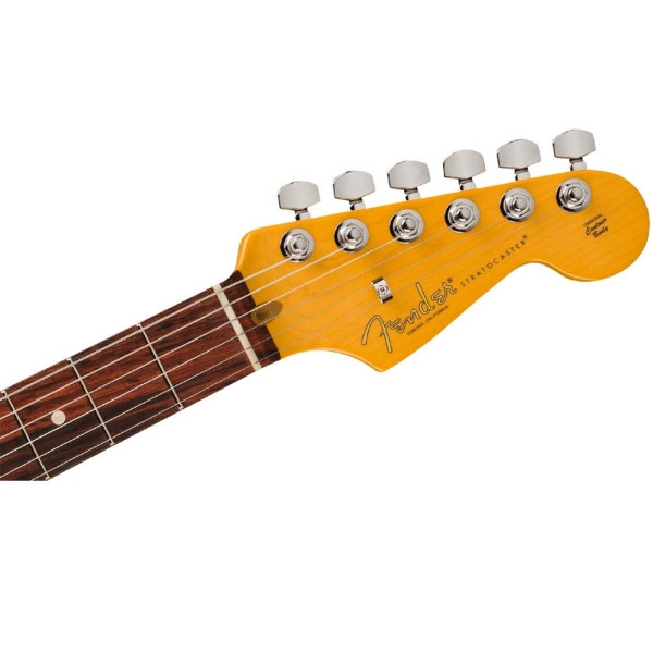 Fender American Professional II Stratocaster Thinline Limited Edition Maple Fingerboard SSS Electric Guitar with Deluxe Molded Case Transparent Surf Green 0171010735