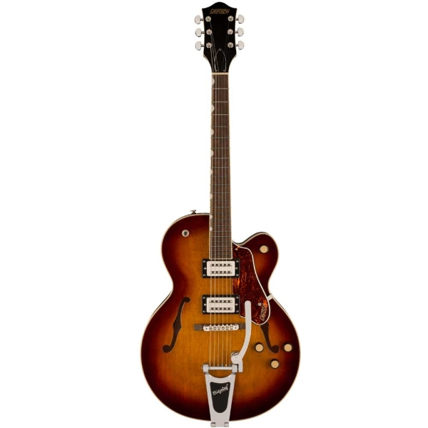 Gretsch G2420T Havana Burst Streamliner Hollow Body with Bigsby Laurel Fingerboard BroadTron Pickups 2807200531