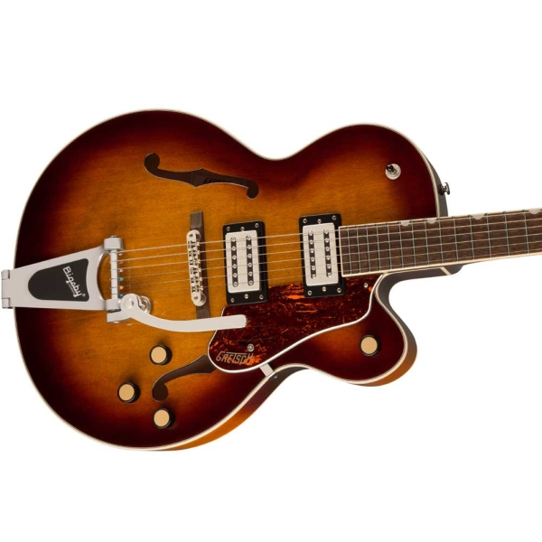 Gretsch G2420T Havana Burst Streamliner Hollow Body with Bigsby Laurel Fingerboard BroadTron Pickups 2807200531