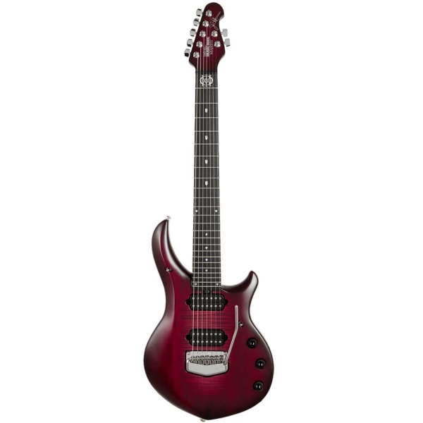 Ernie Ball Music Man Majesty Amaranth Red 7 String Electric Guitar 618-J12-50-00-MB-CR