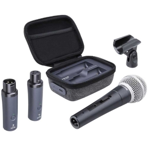 NUX B-3RC Microphone Wireless System with Charging Case Microphone Bundle 2.4GHz 24-bit/44.1kHz Audio Quality