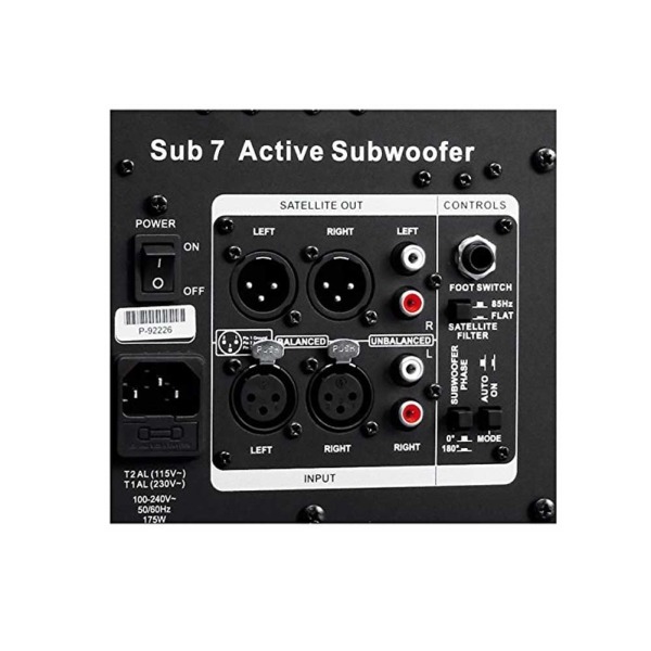 Adam Audio Sub7 7" Active Subwoofer Black