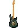 Sire Larry Carlton S10 Transparent Green HSS 2nd Gen Traditional S-style Electric Guitar with Gig Bag