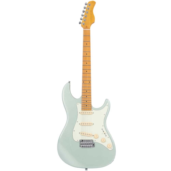 Sire Larry Carlton S5 Surf Green Metallic SSS 2nd Gen Traditional S-style Electric Guitar with Gig Bag